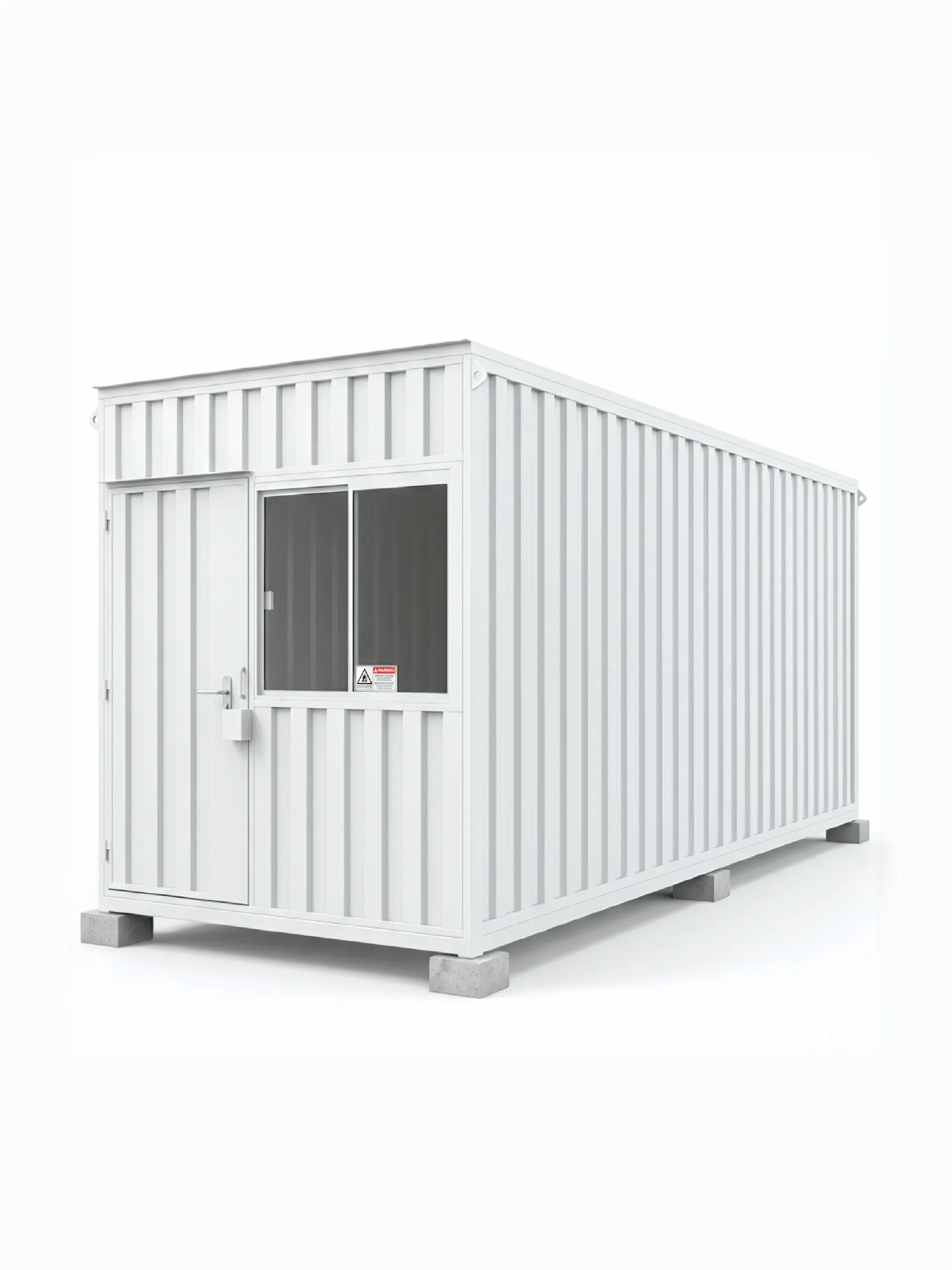 Container Escritório 6 Metros — container trabalho em aço galvanizado
