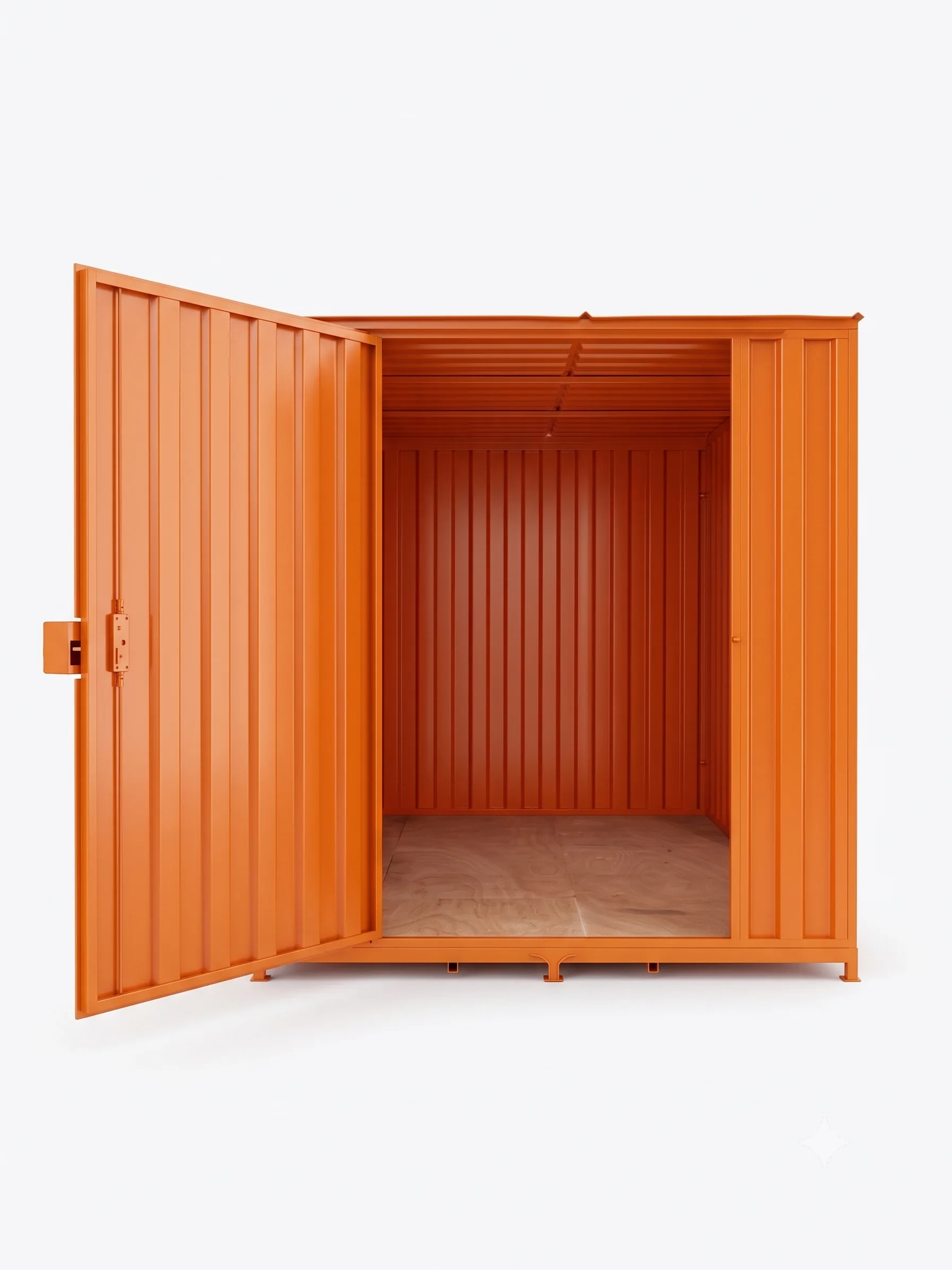 Container Obra 3,00 × 2,00 — container depósito obra em aço galvanizado